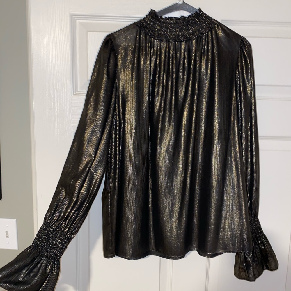 Gold Shimmer Blouse